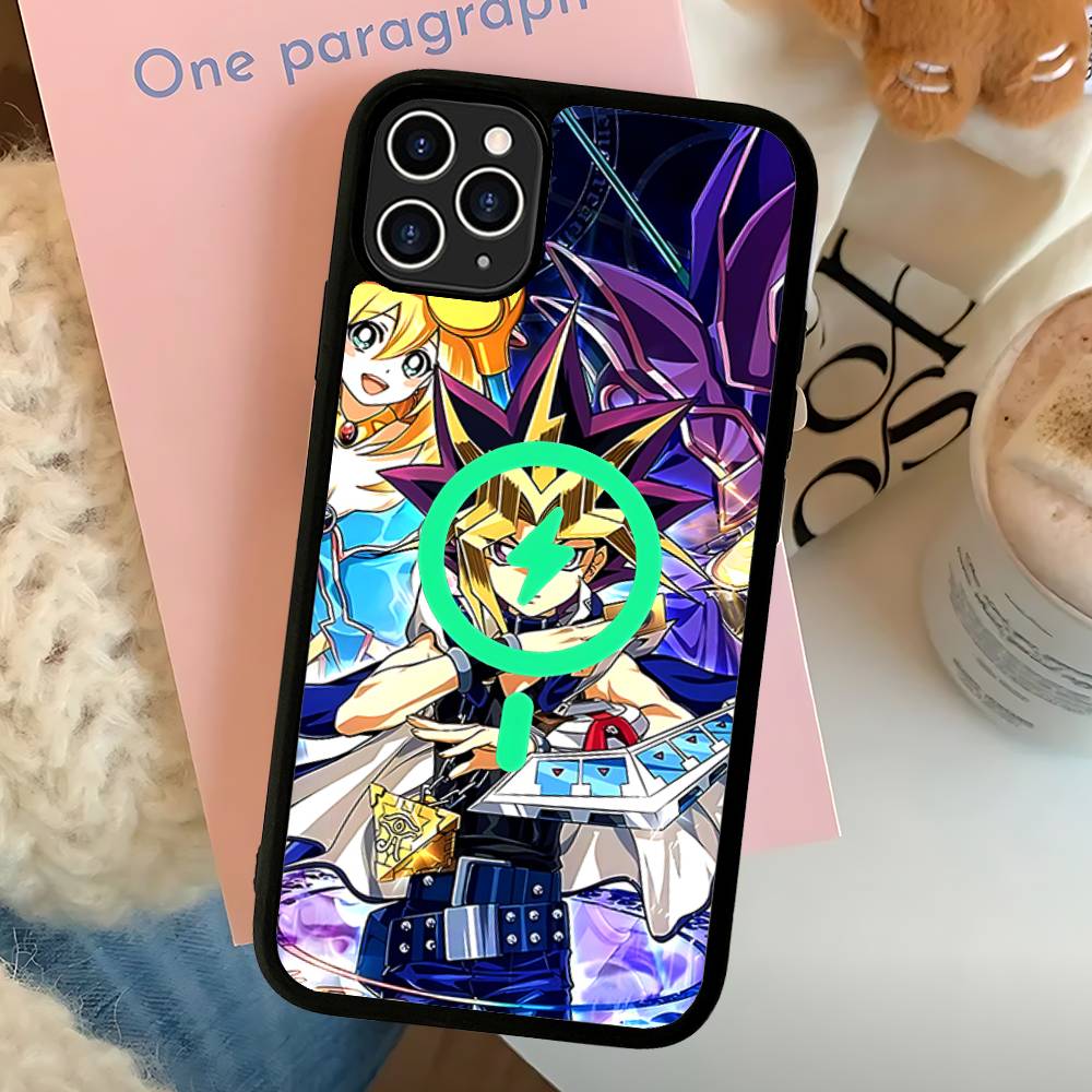 Amine Yu Gi Oh Classic For Magsafe Magnetic Phone Case For IPhone 17 16 Pro Max 15 Plus 14 13 12 11 Cover
