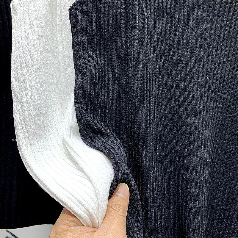 WTEMPO Women's Solid Color Large Size Ice Silk Vests Casual Versatile V-neck Tank Tops Sleeveless Base Bottoming T-shirts