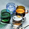 Frühstückstasse Haushalts-Wasserbecher Glasmaterial Geeignet für Milchkaffee