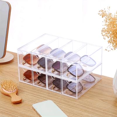 Eyeglasses Storage Box, Acrylic Storage Box, Multi-layer Display Rack, Stationery Tape Storage Box, Drawer Type