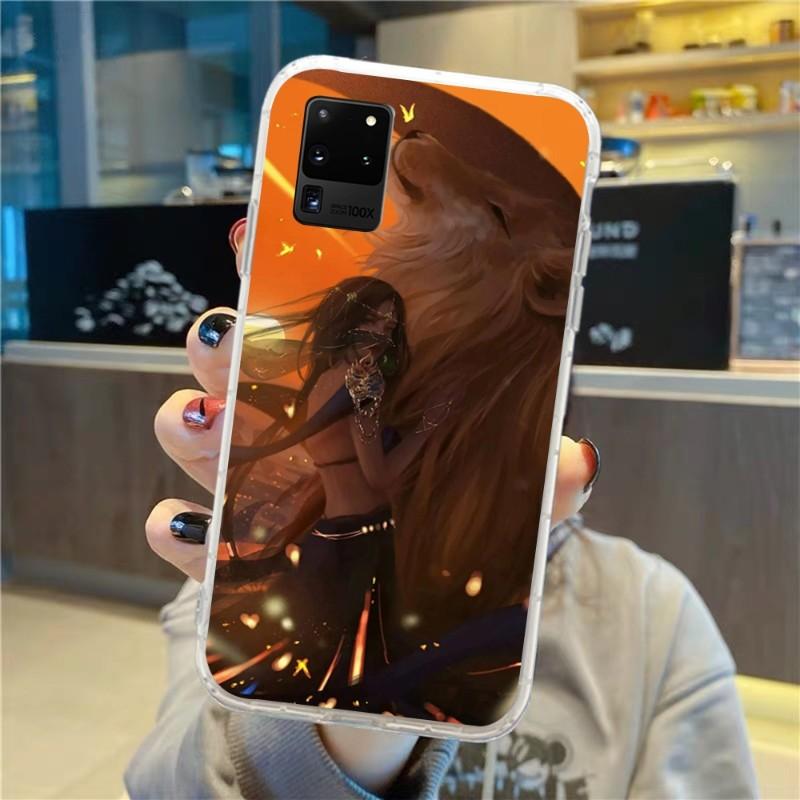 

Чехол для телефона Ghost Knife для Samsung Galaxy S10 S21 S22 Plus Ultra A91 A51 A21S A12 Прозрачный чехол для телефона Samsung A91