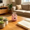 Mini-Kamera-förmiger Foto-Halter-Anhänger 3D-gedruckter Mini-Bilderrahmen-Schlüsselanhänger für Rucksäcke Handtaschen Taschen Geldbörsen
