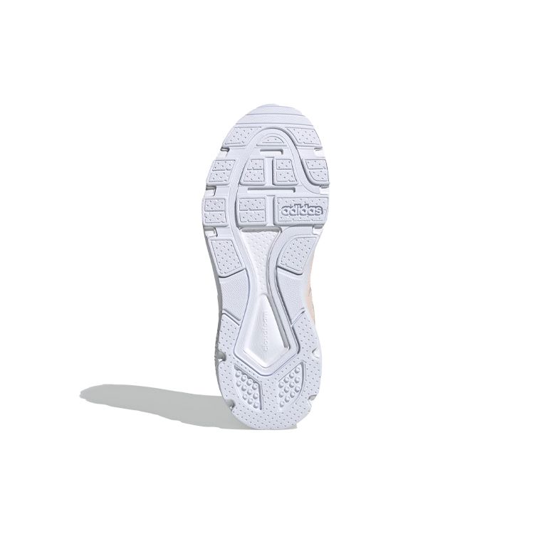 Adidas Neo Crazychaos Sports Versatile Synthetic Leather Non-Slip Wear-Resistant Low-Top Marathon Running Shoes Women Sneaker Gray Pink FW3938
