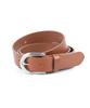 THE-ABON Keyro Real Leather Belt Camel
