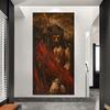 Coroana de spini Iisus Poster Decor Home Imagini Imprimate Hd Perete Hristos Pânză Pictură Dumnezeu Imagine pentru Camera de zi