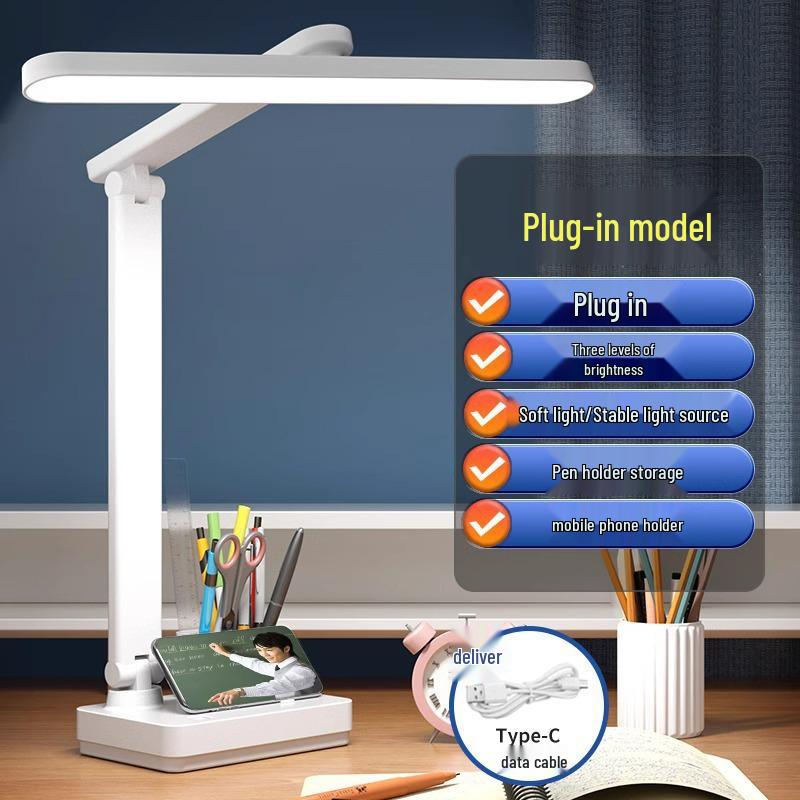 Немецкая настольная лампа для защиты глаз для детей - Настольная и прикроватная лампа, уменьшающая тени