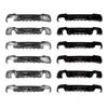 Compatible BMW 3 Series Coupe E92/E93 M Sport Rear Bumper Spoiler Lip for Tail Modification.