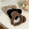 Adorable Plush Bear Headband for Women - 2025 Edition, Perfect Hair Accessory for Washing Face.