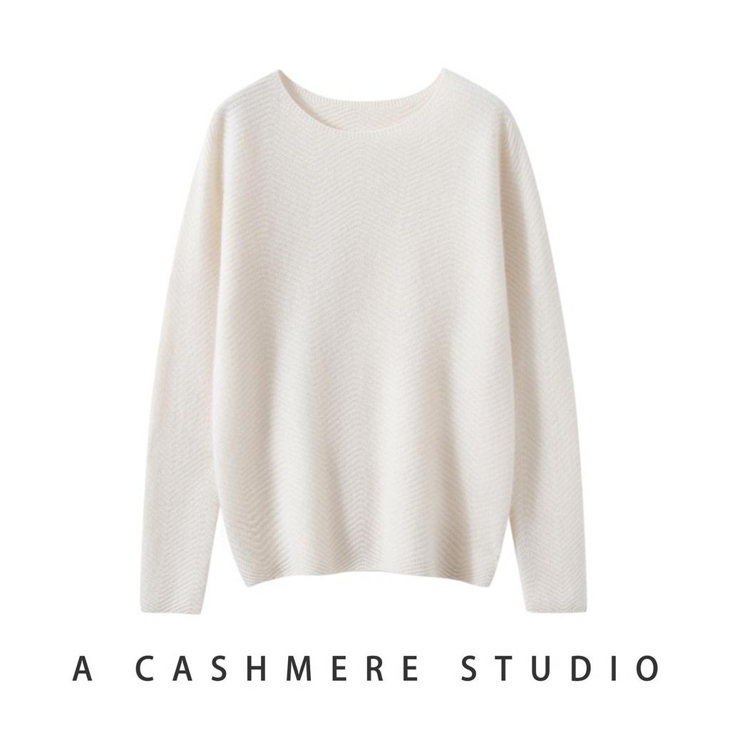 Women's 100% Pure Cashmere Sweater - New Arrival Warm Knit Base Shirt