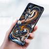 Fashion Dragon Illustration For Xiaomi Mi 15 14 13 13T 12 12T 12S 11 11i 11T Pro Ultra Lite 5G Black Soft Phone Case