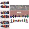 Superhero Mini Figures Set 50-100 Pieces Abs Plastic Diy Building Blocks Export Type