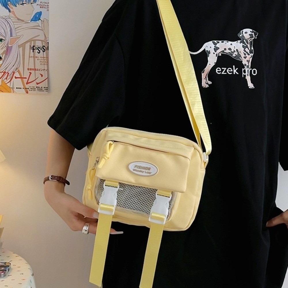Japanese Transparent Itabag Harajuku Crossbody Bag Casual JK Shoulder Bag  Travel