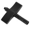 Drum Tuning Key Metal Portable Professional Multifunctional Square Drum Wrench for Gongs Pianos Black