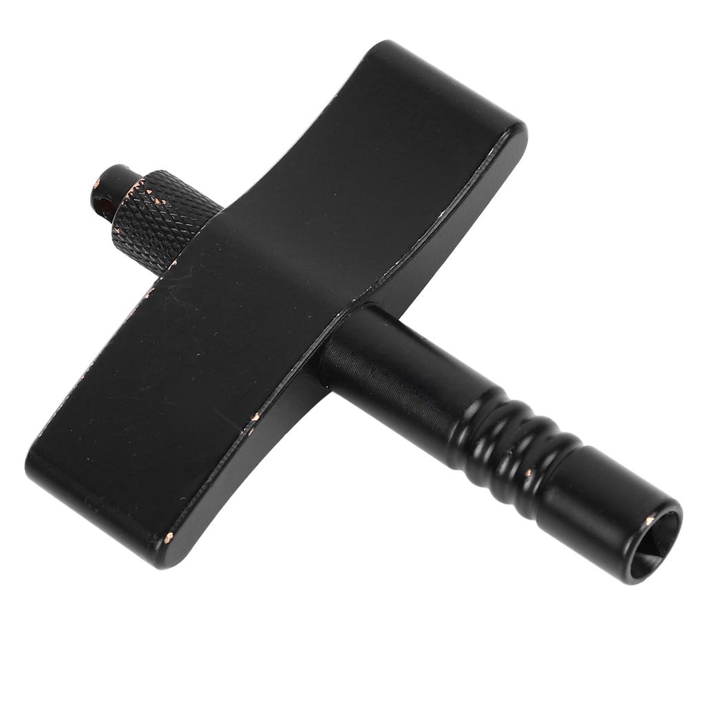 Drum Tuning Key Metal Portable Professional Multifunctional Square Drum Wrench for Gongs Pianos Black
