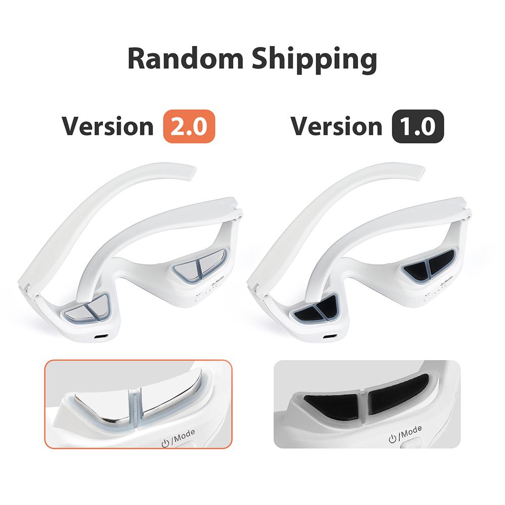 

Under-Eye Eye Massager Relieves Eye Fatigue 3D Anti-Aging EMS Eyes Relaxation Remove Dark Circles Eye Care Massage белый