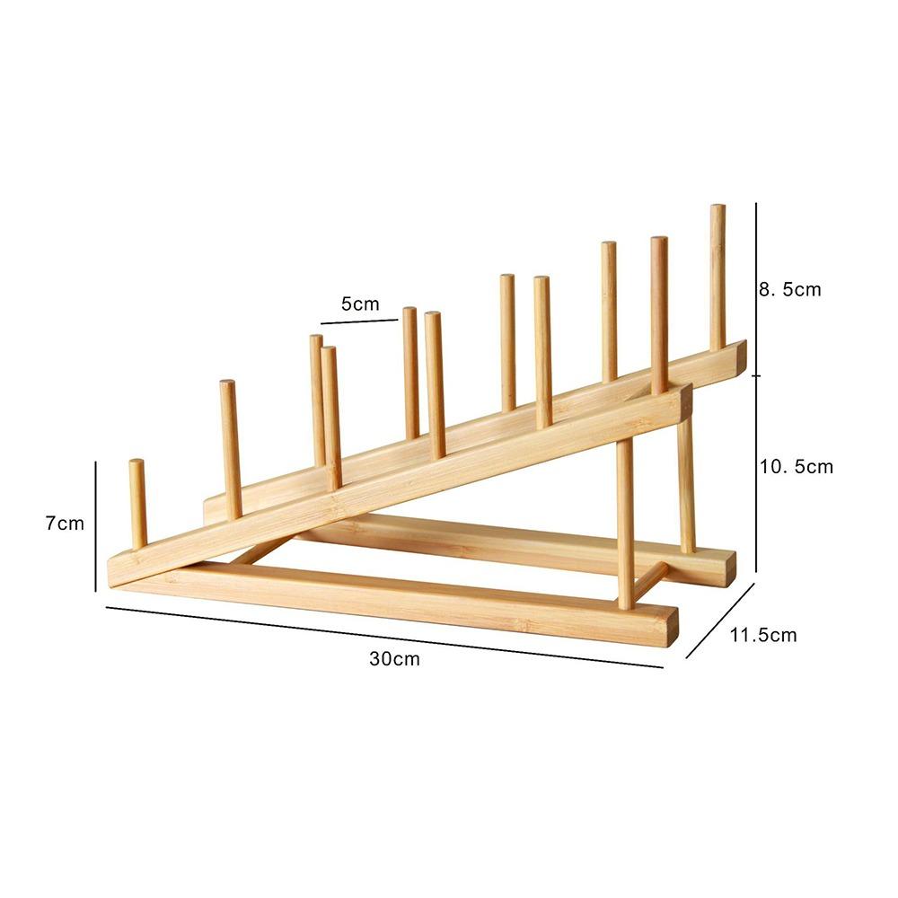 Multifunction Kitchen Dishes Stand Multi Grid Design Pot Lid Holder Dish Drainer Rack  Kitchen