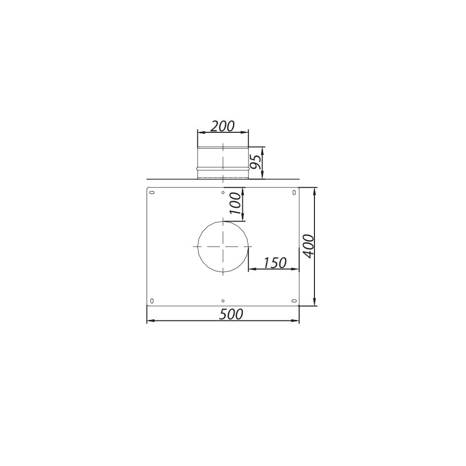 ADAM GAS Top plate fi 130/200