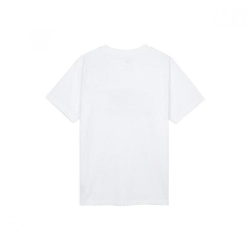 New Balance STacked Logo T shirT whiTe mT41502wT