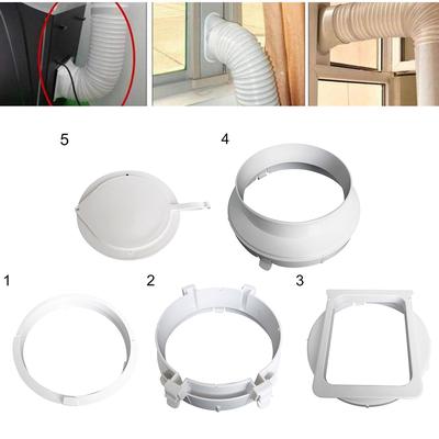 Portable - Connecteur d'Interface de Tuyau Flexible de Conduit d'Évacuation pour Climatiseur à Fenêtre