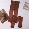 Fashionable One-time Stretchable Solid Polyester Ultra-thin Sexy Lingerie High Waist Tights Women Black Pantyhose