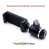 Camera Phone Mount Bracket: Hot Shoe, Cold Shoe, 1/4 Screw, Flash Interface, Ball Head, 3/8 Conversion, DSLR Compatible