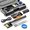 LCD Portable Usb Adjustable Temperature Soldering Iron Home Diy Soldering Kit With Storage Box Electronic Soldering Tool