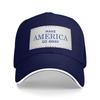 Make America Go Away Sandwich Baseball Cap Fashion Summer Funny Sarcasm Us Saying Snapback Cap Men Women Adjustable Adult Hat