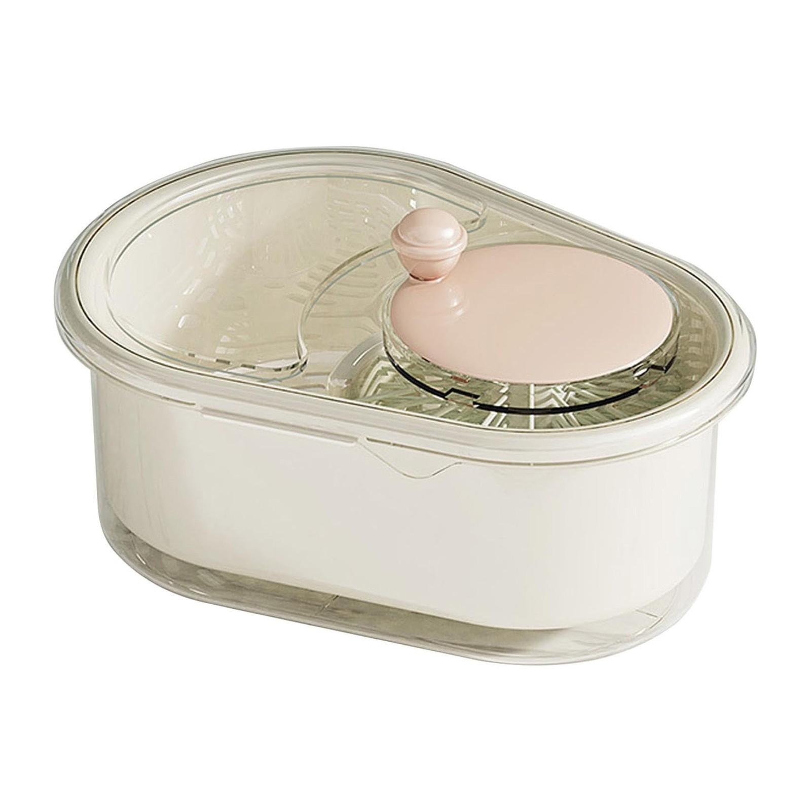 

Сливной очиститель для фруктов и овощей, корзина для мытья, ручной центрифугирующий центрифугирующий центрифуга, двухслойная моющая щетка большой емкости, кухонные принадлежности One Size