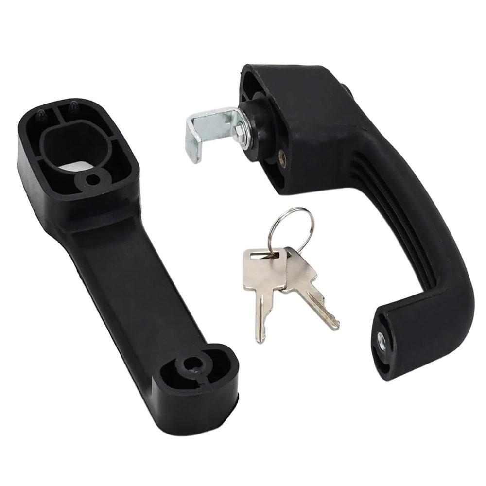 Front Door Latch Handle With 2 Keys 7109662 For Bobcat S130 S150 S160 S175 S185