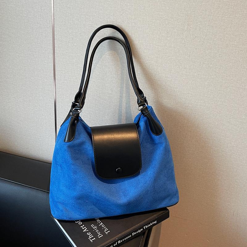 Bag women's new fashion shoulder messenger bag simple handbag large capacity tote bag underarm bag