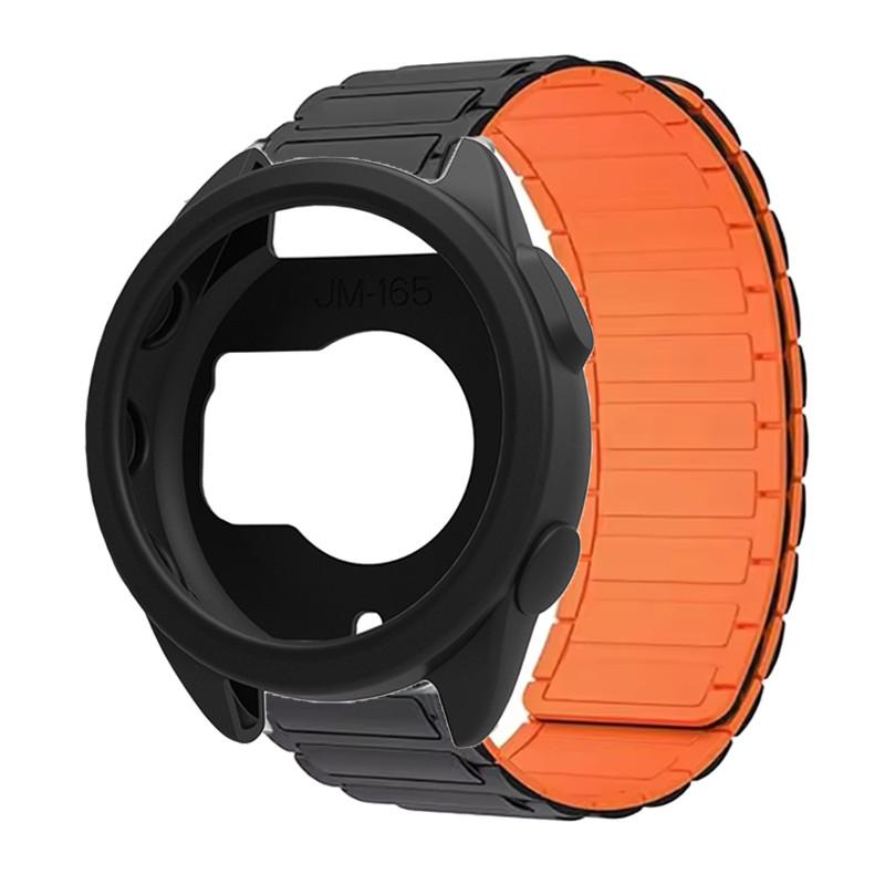 

Magnetic Strap+Case For Garmin Forerunner 165 Silicone Protective Cover Band For Forerunner 165 Soft Sport Smart Watch Accessori For Forerunner 165