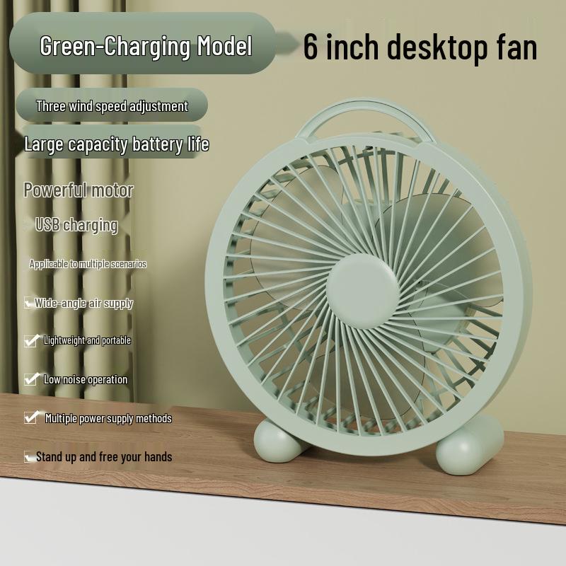 Mini USB Desktop Fan for Office, Bedroom, and Dorm