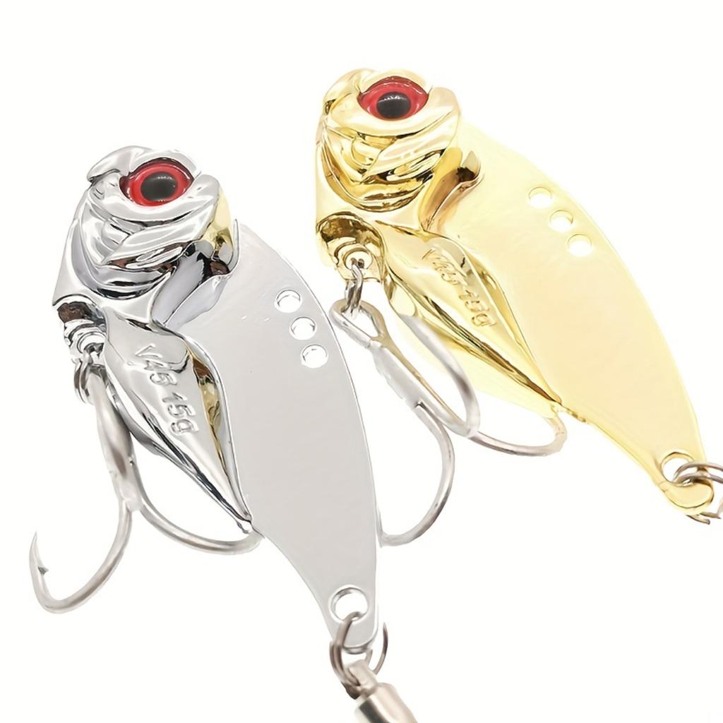 New Metal VIB Fishing Lure, Universal Freshwater Bait For Perch, Topmouth Culter And Horse Mouth Fish Angling