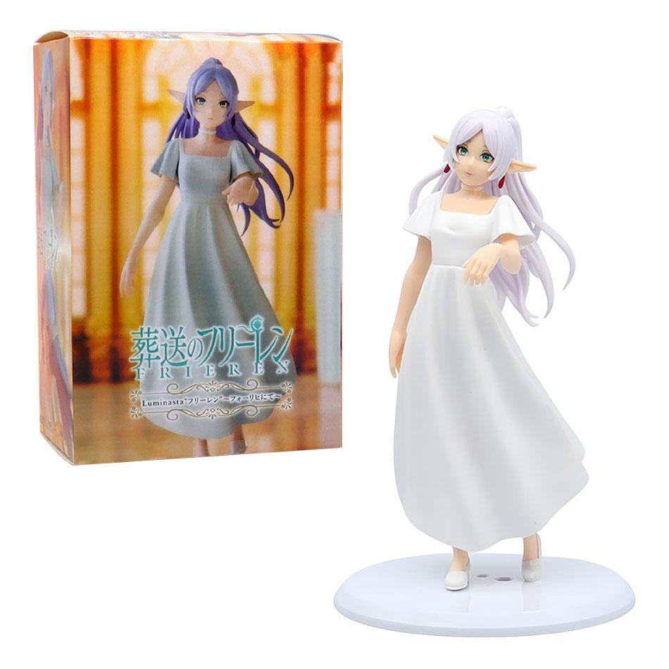 14cm Frieren: Beyond Journey's End Anime Figure Noodle Stopper Frieren Action Figure Luminasta Frieren Figurine Collection Model