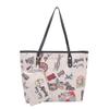 Spring Fashion Printed Graffiti Bag Women's Large Capacity Commuter Retro Fashion Premium Textured Shoulder Bag