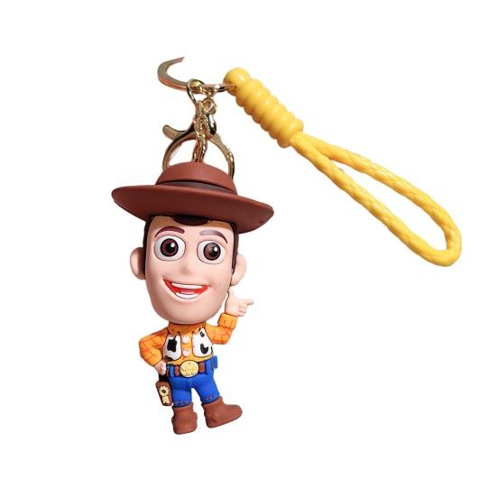 Keychain Pendant Silicone Cartoon Charm Key Anime Figure Holder H