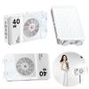 40W LED Camera Light 2800K-9000K Handheld Fill Light 4400mAh Rechargeable Portable Light Panel Video Light