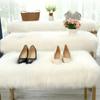Table Cover Soft Fluffy Carpet Shaggy Simple Faux Fur Rug Fluffy Surface Sheepskin Rug Bedroom Decor