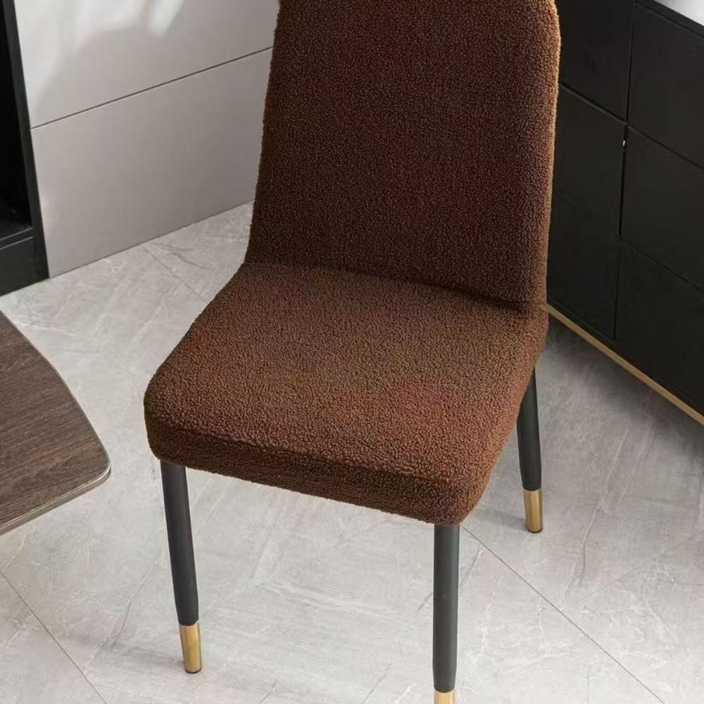 Elastic Stretch Stretch Seat Cover Thick Plush Chair Slipcover Washable Chair Protectors Hotel