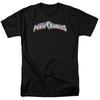 26 Mighty Morphin Power Rangers Maglietta Uomo con Nuovo Logo T-Shirt Licenziata Nera Maglietta Unisex
