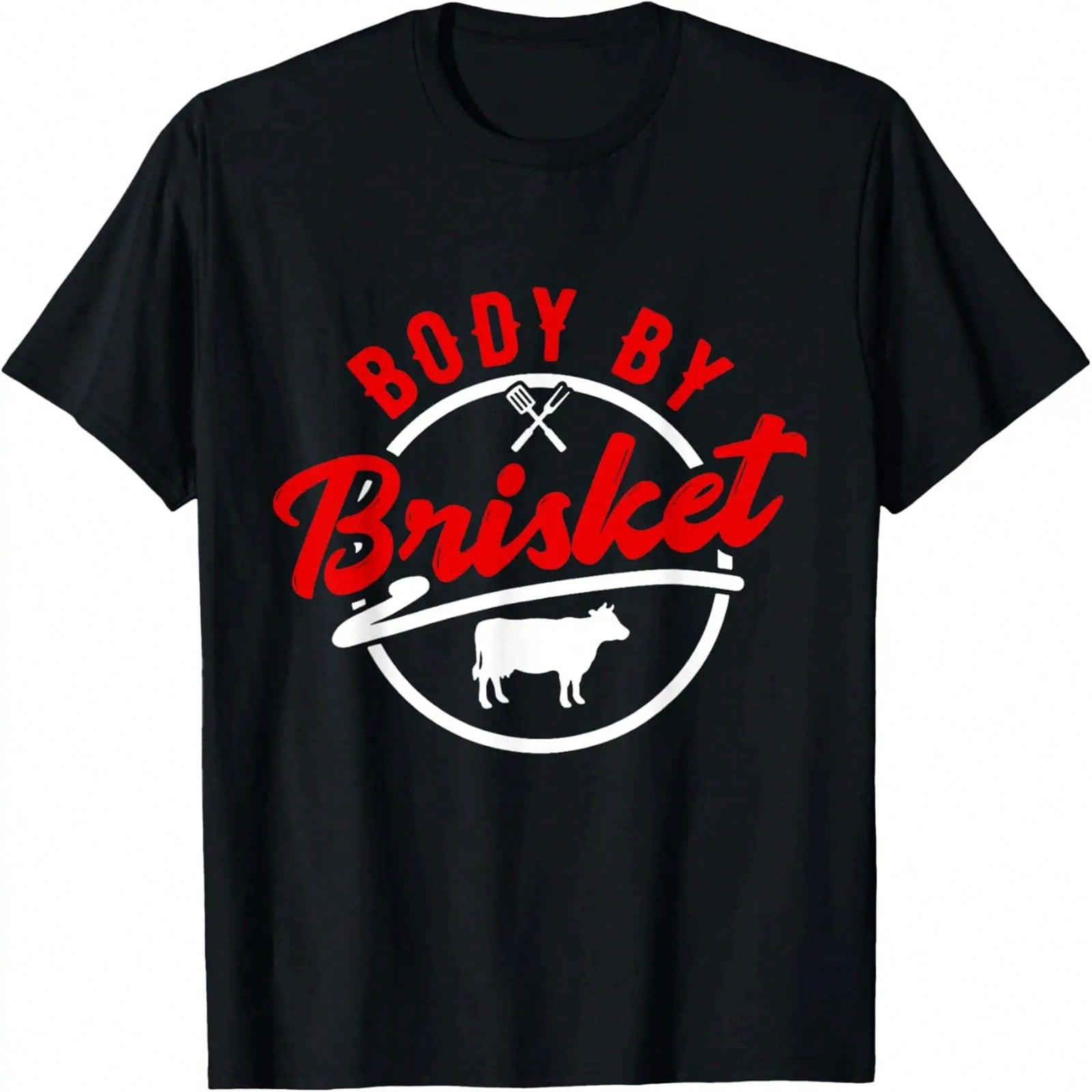 Body By Brisket - Funny BBQ Smoker & Grilling T-Shirt S разноцветный