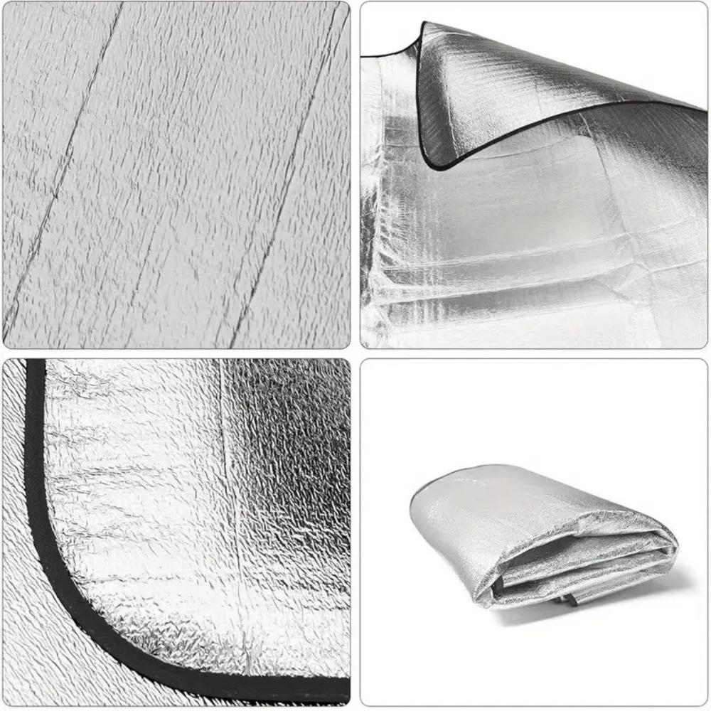 Aluminum Film Moisture-Proof Mat Foldable Camping Mat Portable Picnic Mat