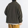 Men's Autumn/Winter Japanese Lamb Wool Fleece Jacket - Stand Collar, Casual Outerwear for Couples