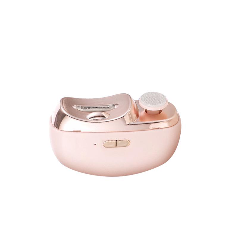 

Маленькая автоматическая электрическая машинка для стрижки и полировки ногтей для детской безопасности розовый