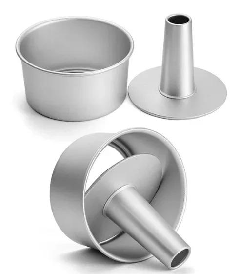 Kitchen accessories, 5/7/8/10 Inch Hollow Chimney Aluminum Alloy Chiffon Cake Pan, Cake Mold