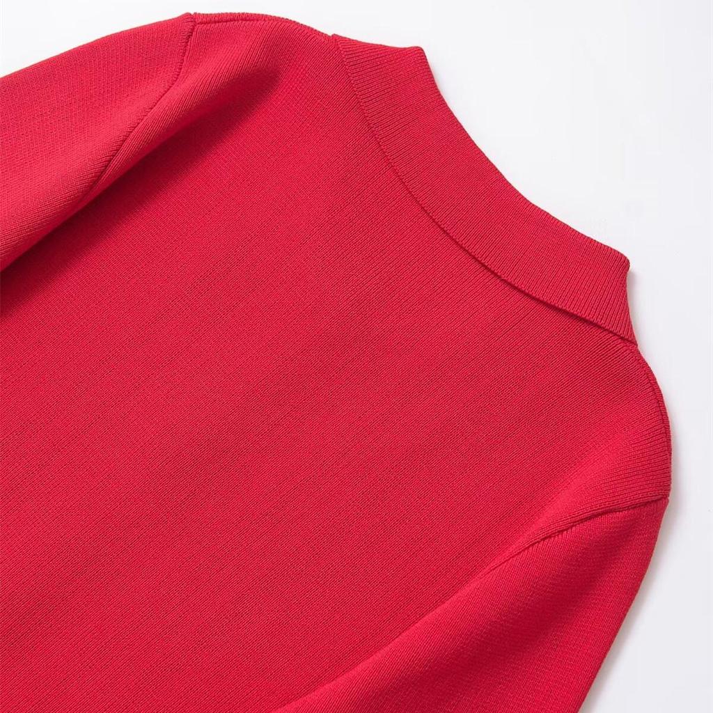 Spring 2025 Women's Versatile Knit Cardigan: Elegant, Commuter-Friendly Lapel Design