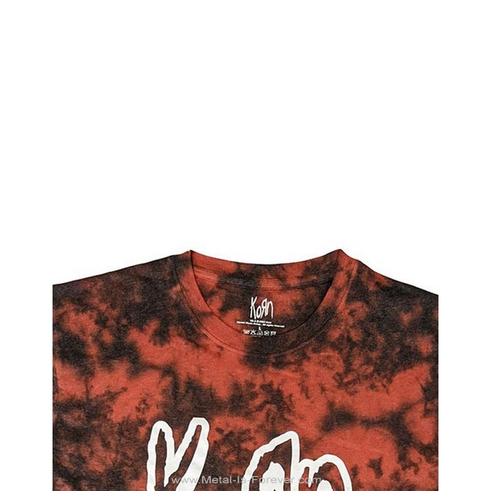Korn Unisex Adult Logo Outline T-Shirt