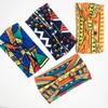 Women's African Print Sports & Yoga Headband – Wide Elastic Knot Design