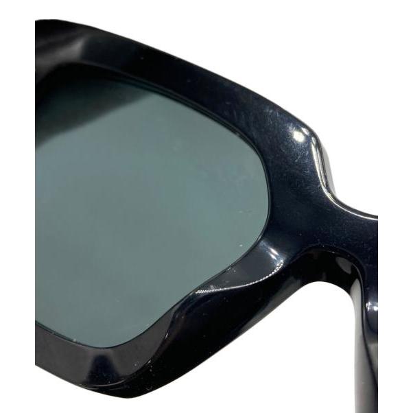 Used side tweed motif sunglasses