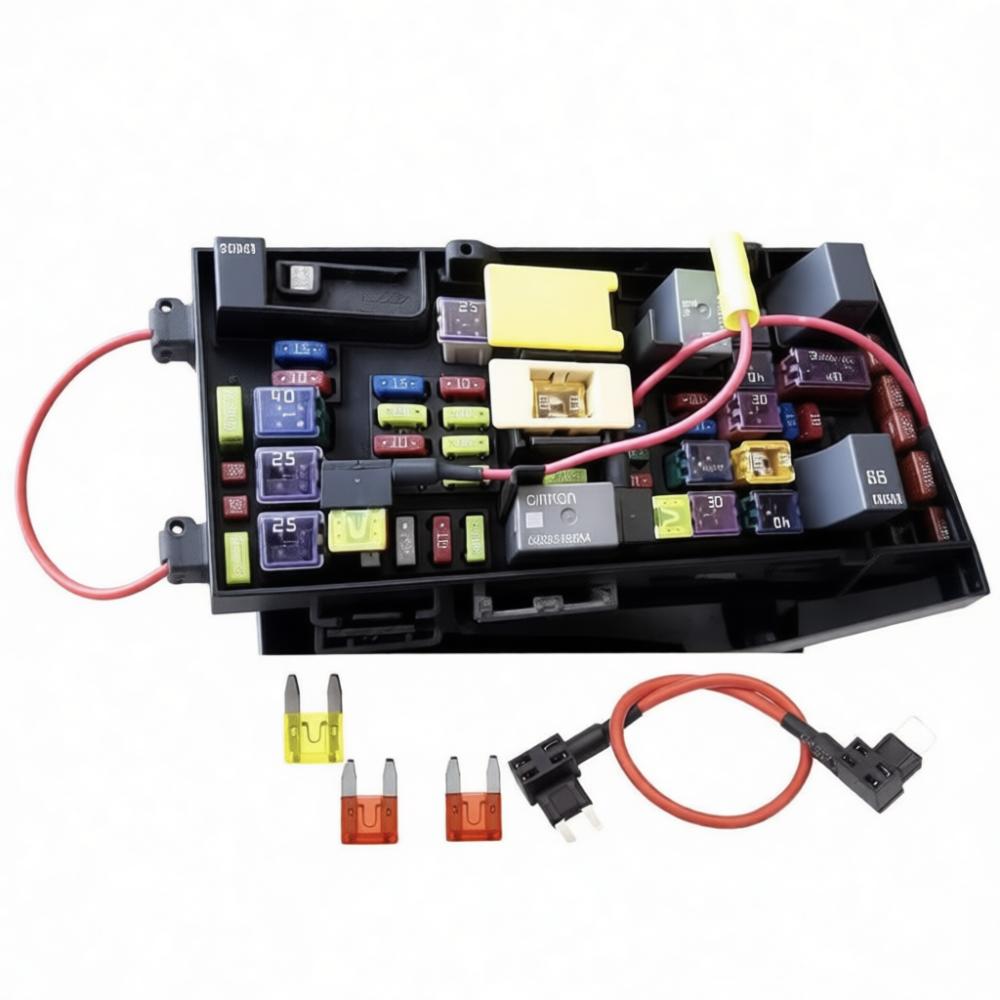 Car Add A Circuit Fuse Tap 14AWG Wire Mini Blade Holder Automotive Power Extension Cord Vehicle Electronic Device Connector